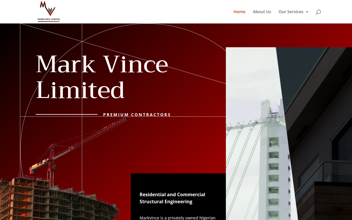 Markvince website